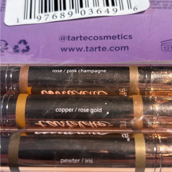NWT Tarte Bundle Eyeshadow, Mascara, Powder, Lips - Picture 11 of 13